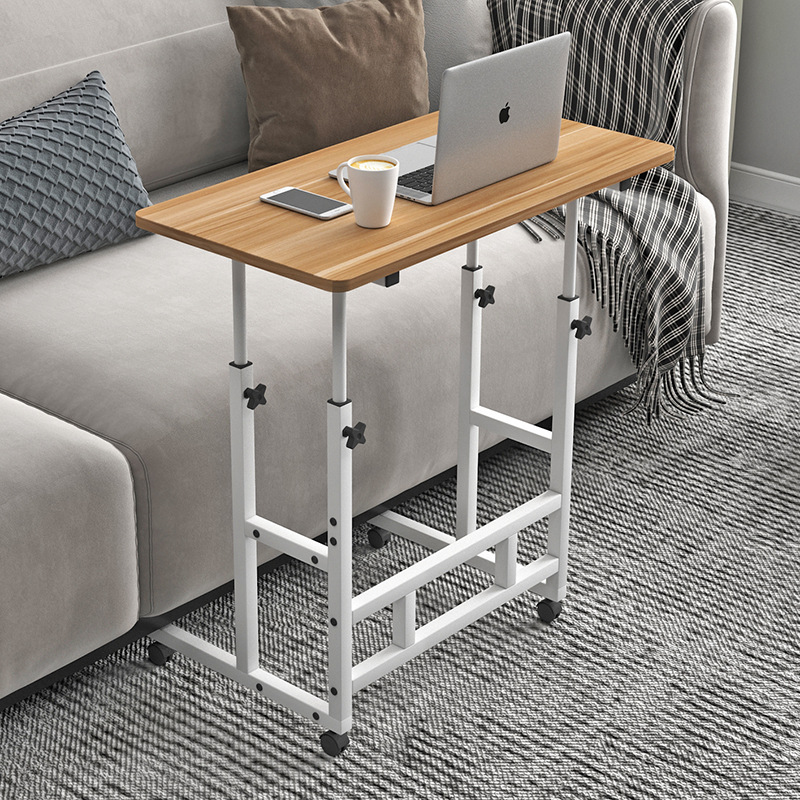 Overbed 테이블 조정 가능한 높이 소파 사이드 테이블 홈 오피스 모바일 노트북 컴퓨터 책상에 대한 접이식 밤 테이블