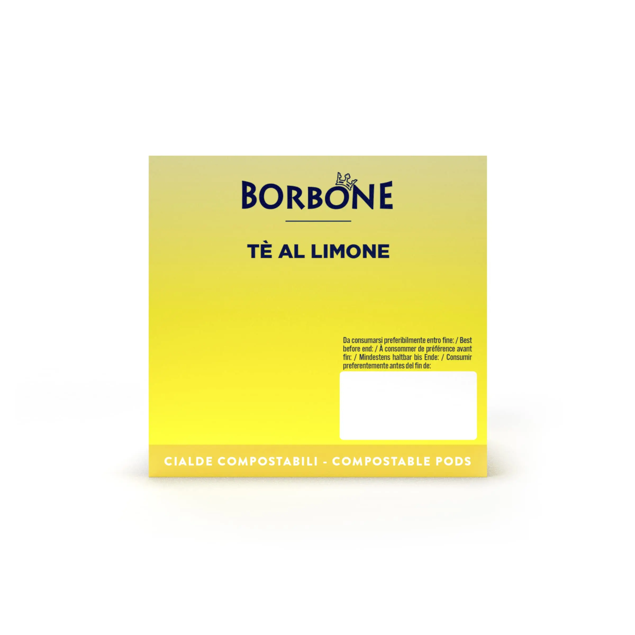 Bourbon Coffee Lemon Tea-72 dosettes (4 trousses à crayons de 18 dosettes)-Système ESE