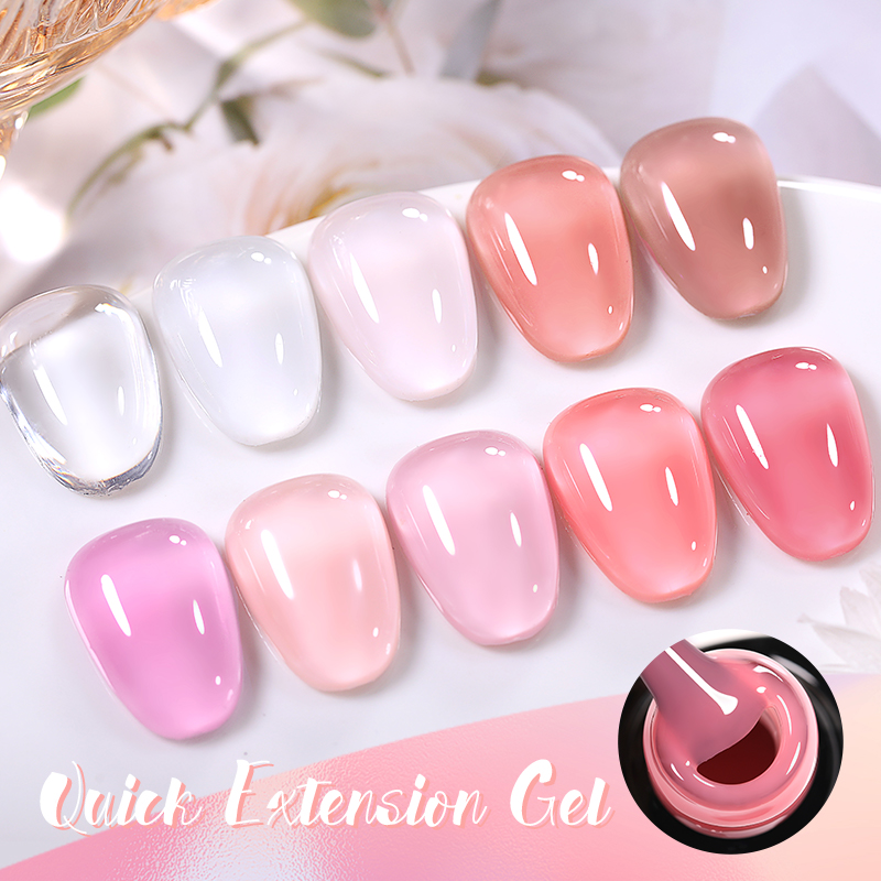 UR SUGAR 7 ミリリットルエクステンションジェルホワイトピンクヌード半永久アクリルエクステンションネイルアートハイブリッドワニス UV Led ハードジェルネイルポリッシュ