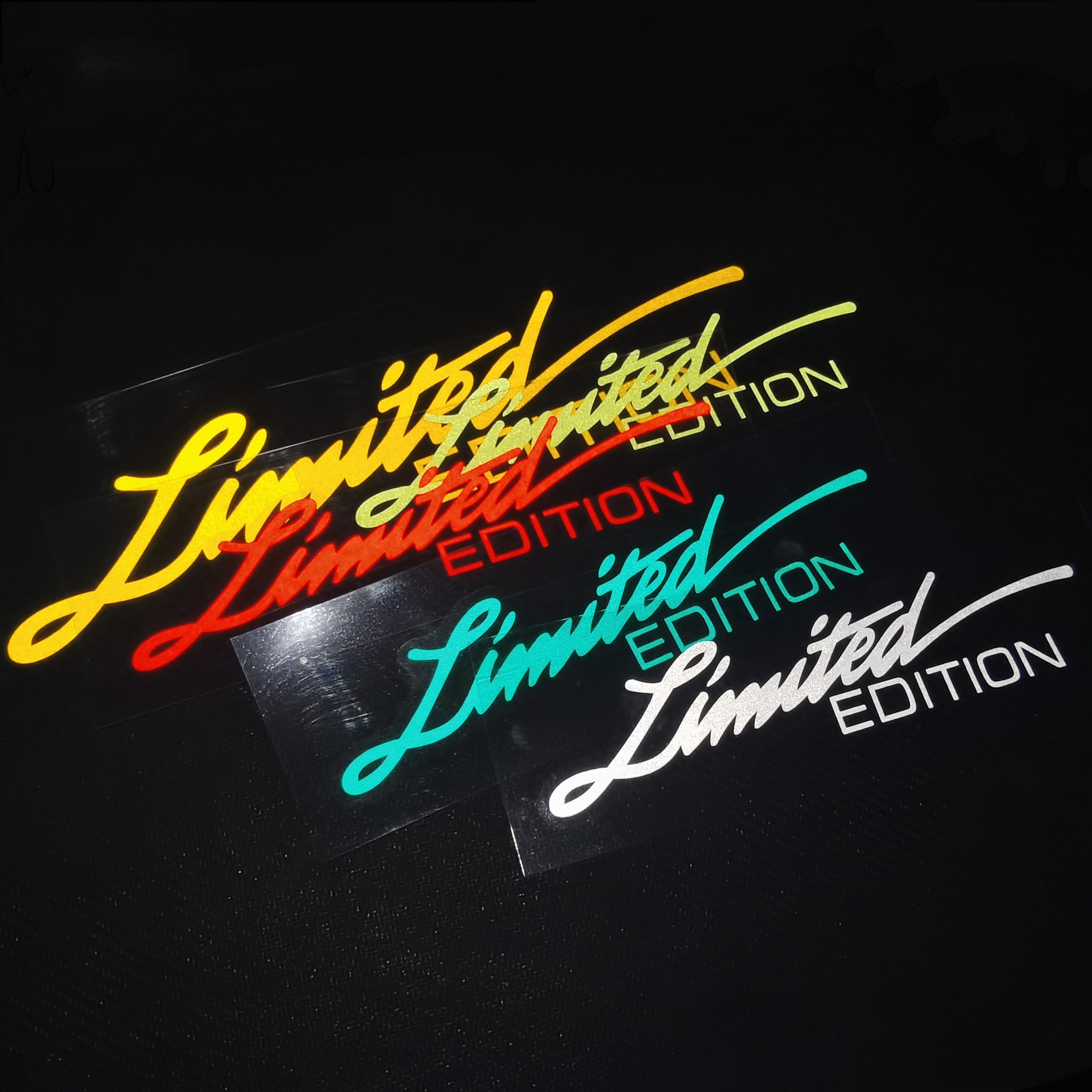 Motorcycle stickers Limited Edition Car Body Waterproof Reflective Decal