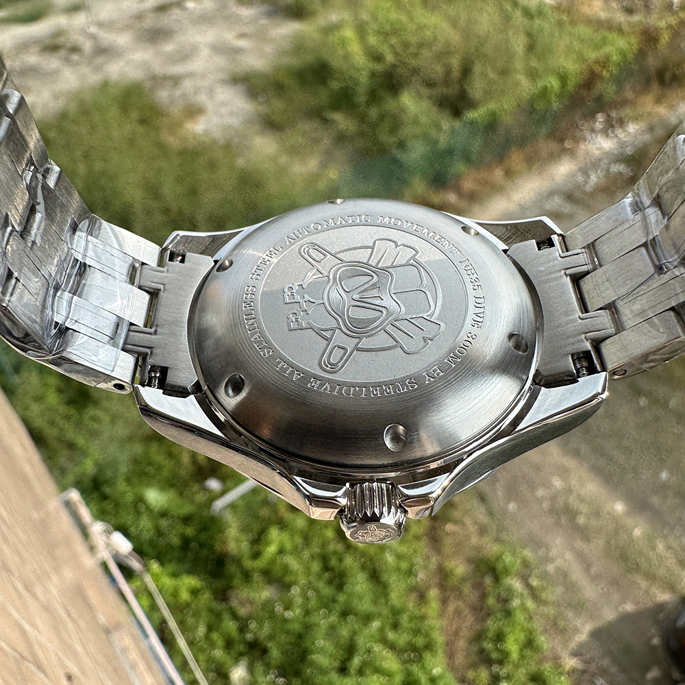 STEELDIVE SD1957 superventas 42MM bisel cerámico 300M impermeable Super Luminou cristal de zafiro NH35 Reloj de buceo automático para hombres Reloj