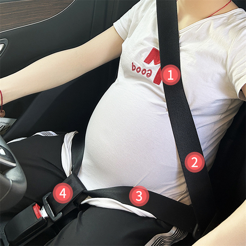 Auto Sitz Sicherheit Bauch Unterstützung Gürtel Für Schwangere Frau Mutterschaft Mütter Bauch Ungeborene Baby Protector Teller Extender Zubehör