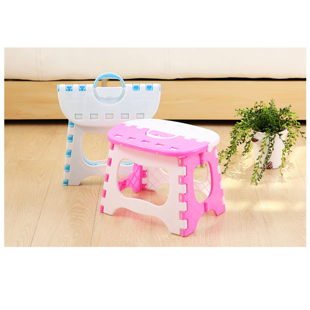   Mini taburete de pesca para niños, pequeño baño plegable, rosa, plegable para niños pequeños