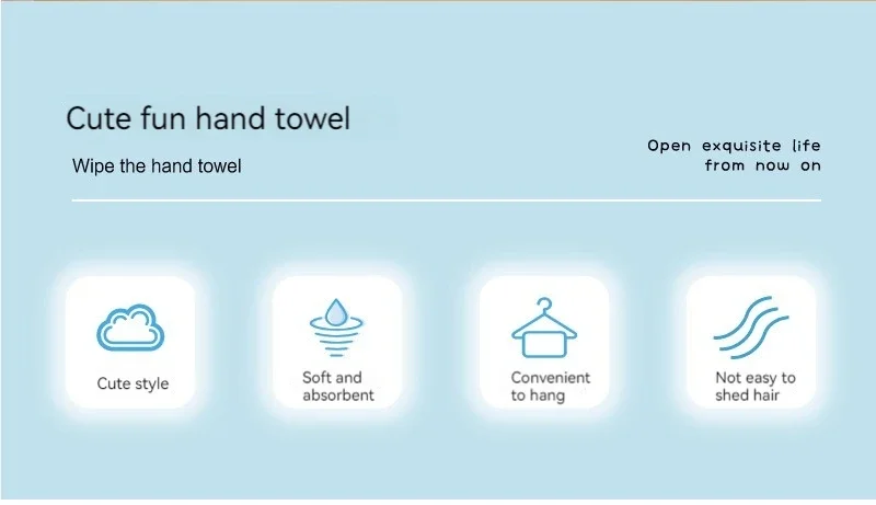 Leuke Cartoon Tanuki Hangende Handdoek Koraal Fluweel Haar Verliest Niet Dikke Doek Keuken Badkamer Absorberende Handdoeken