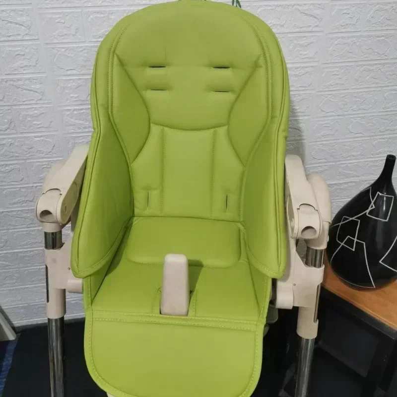 Esszimmerstuhlbezug, PU-Leder, Baby-Esszimmerstuhlbezug, weicher, multifunktionaler Sitzbezug mit Polsterung, bequem für Kinder