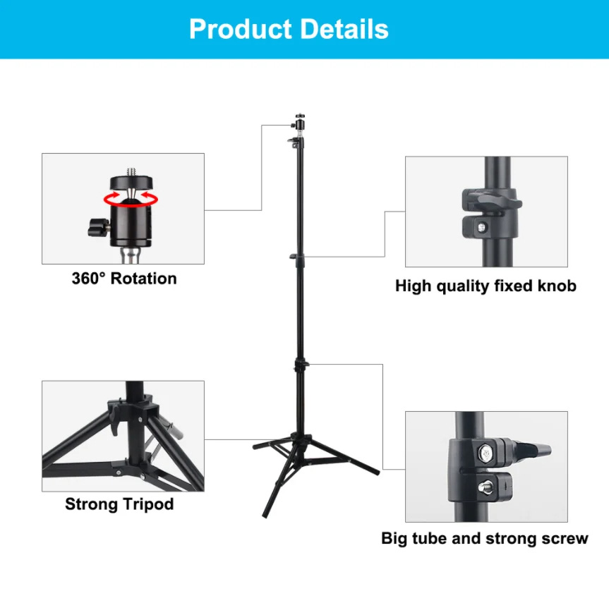 DITONG 110 cm Universal Tragbare Halterung für magcubic HY300 pro Projektor Stativ Halterung für magcubic HY320mini projektor