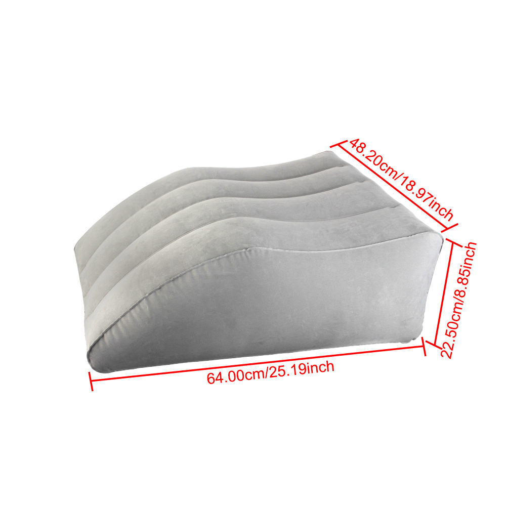 Inflatable Foot Pillow Elevation Leg Pillows Travel Camping Sleeping Wedge Pillow Knee Cushion,Inflator Electric Air Pump 220V