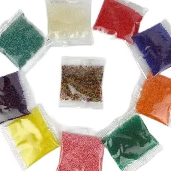 10,000Pcs Gel Balls Jelly Beads DIY Home Decor Accessories for Orbeez Blaster Orbiz Hydrogel Refill Beads Floral Vase Planting