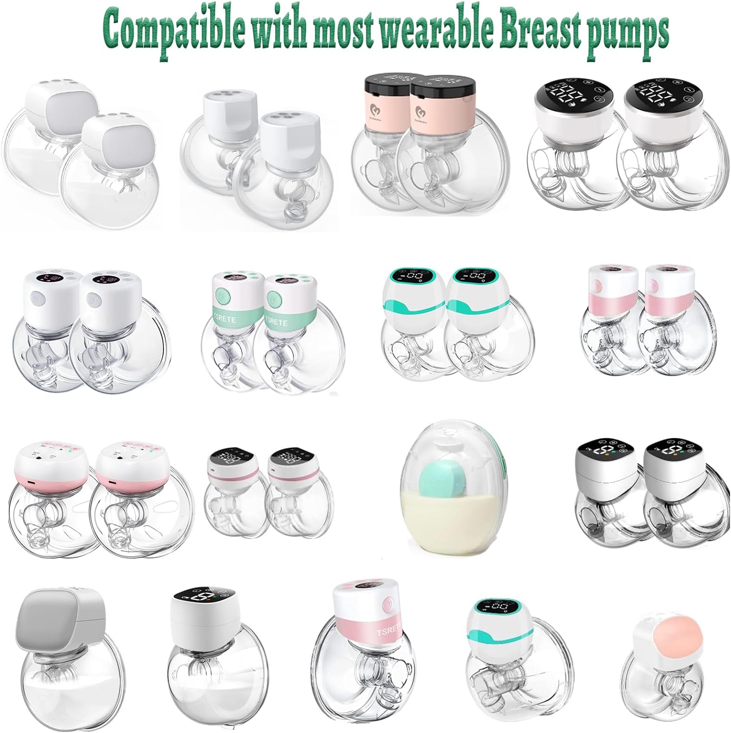 スイベルポンプシールド、フランジインサート、メデラ、s9、s10、s12、s9pro、s12pro、17mm、19mm、21mmと互換性があります