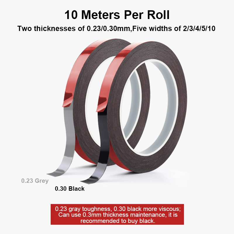 AMAOE 0.03mm Double Sided Adhesive Tape for Mobile Phone Tablet Repair LCD Screen Back Cover Sealing Tape