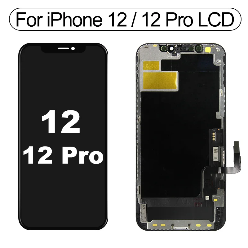 AAA+++ OLED Per iPhone 12 Mini 12 Pro MAX Display LCD Parti di ricambio per iPhone 11 11 PRO Max Display Incell No Dead Pixel