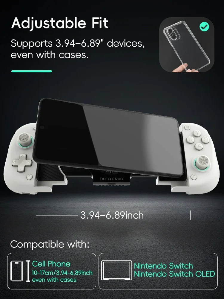 DATA FROG X3 Wireless Controller for Android Game Controller for Samsung Galaxy for PUBG Mobile