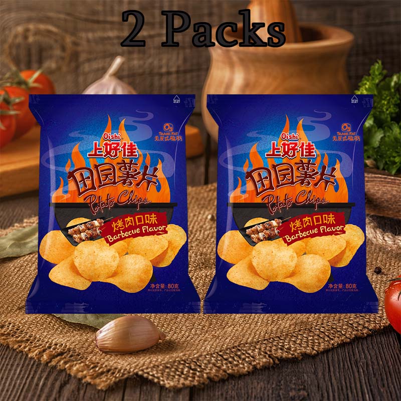 OISHI Potato Chips 2.82oz(80g)*2packs