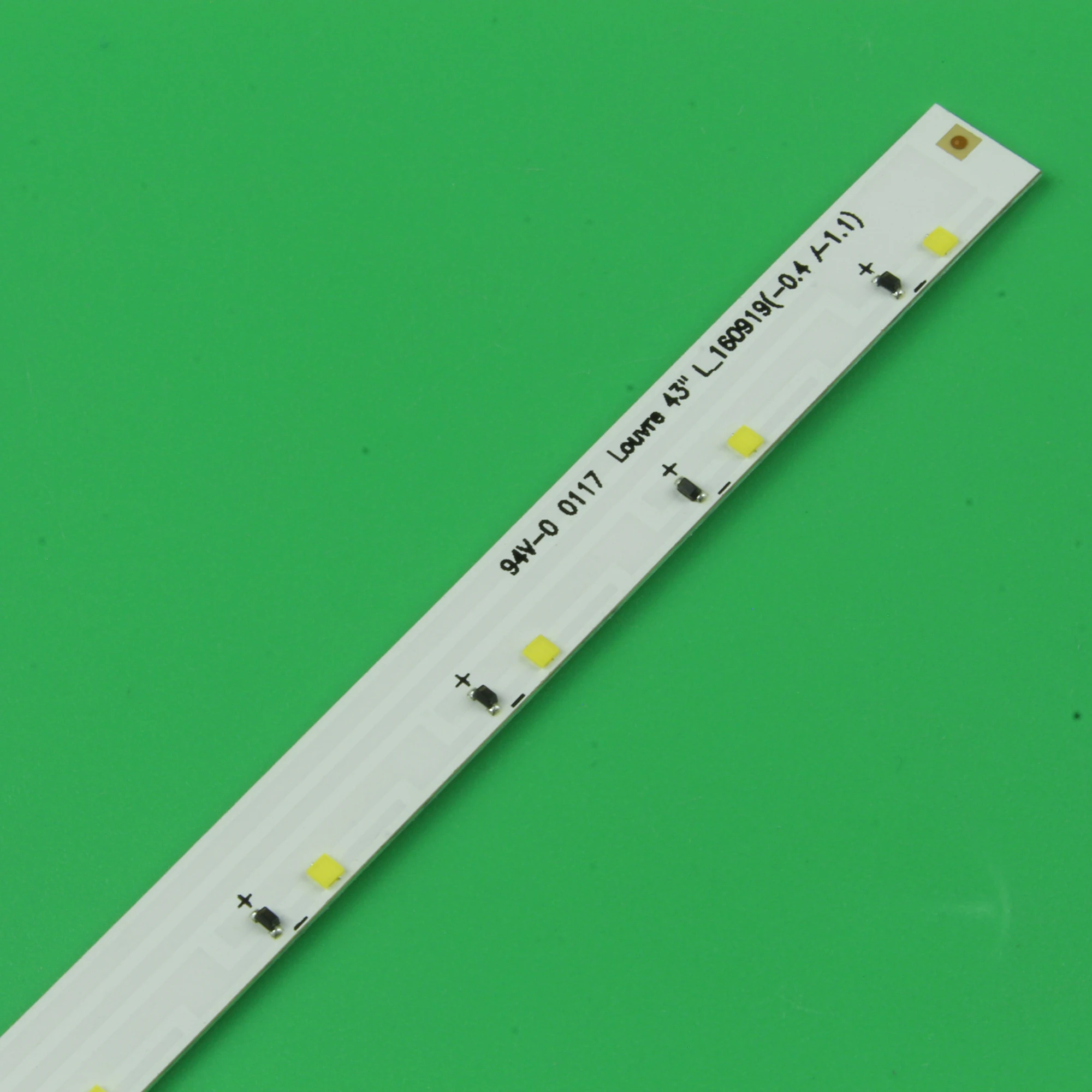 2 unid/set tira de LED para Samsung UN43K5300 UN43K5100 BN96-39723A 39722A UA43K5100 UA43K5300 UE43K5102 UE43K5103 V6LF_430SFA/B_LED25