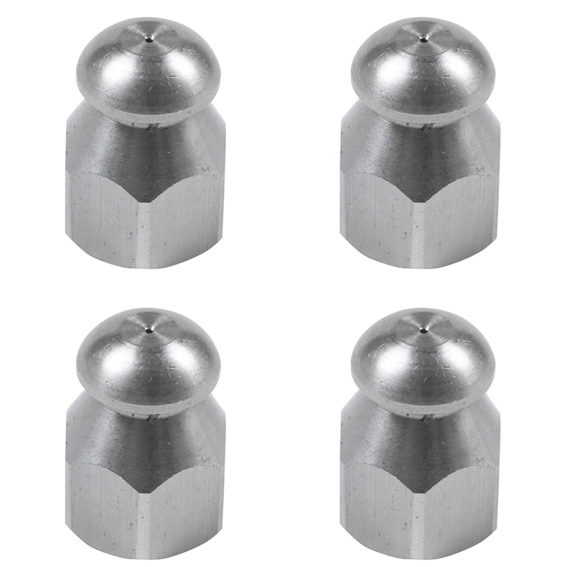 HIM-4X Pijpreiniger Hogedrukreiniger Afvoer Rioolreiniging Pijpreiniger Roterend mondstuk 5-straal (1/4 inch)