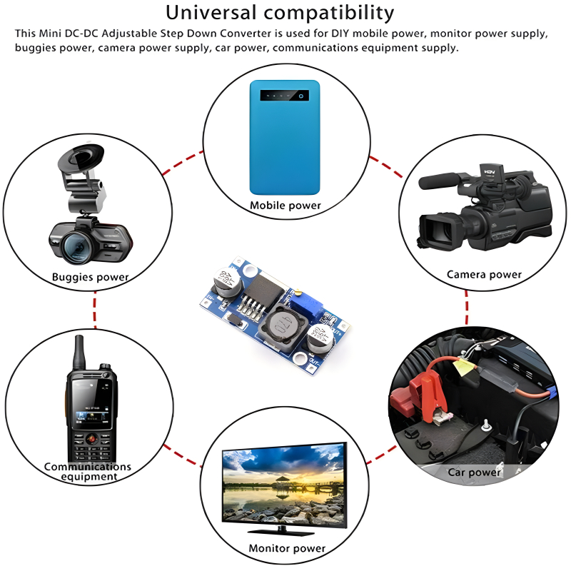 1/5/10PCS LM2596 DC zu DC Buck Converter 3,0-40V zu 1,5-35V Netzteil Step Down Modul