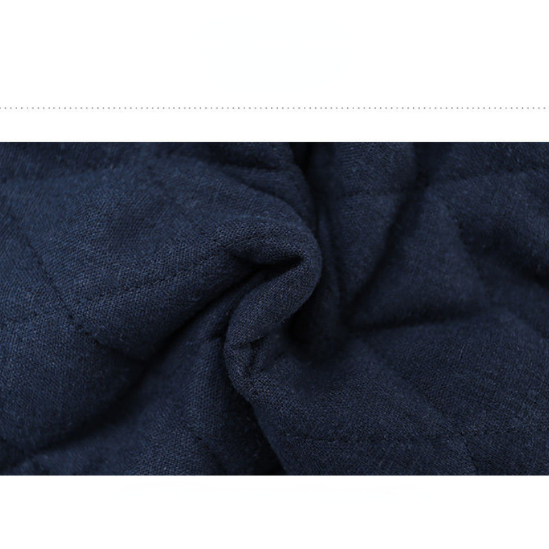 Casacos de algodão de manga comprida, jaqueta acolchoada vintage, casacos de patchwork, tamanho grande, outono e inverno