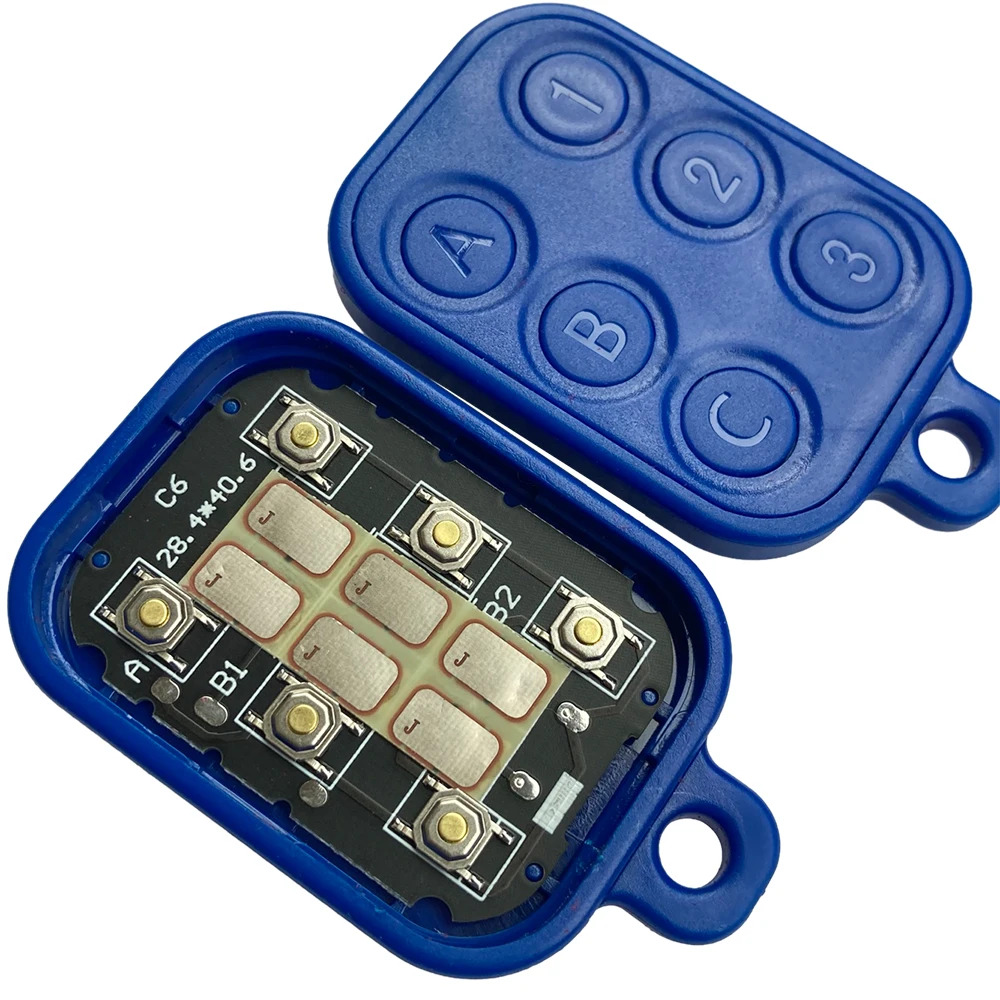 6 in 1 RFID Multiple Keyfob 125khz T5577 EM Writable IC 13.56Mhz M1k S50 UID changeable CUID Complex Keychain Tag Card