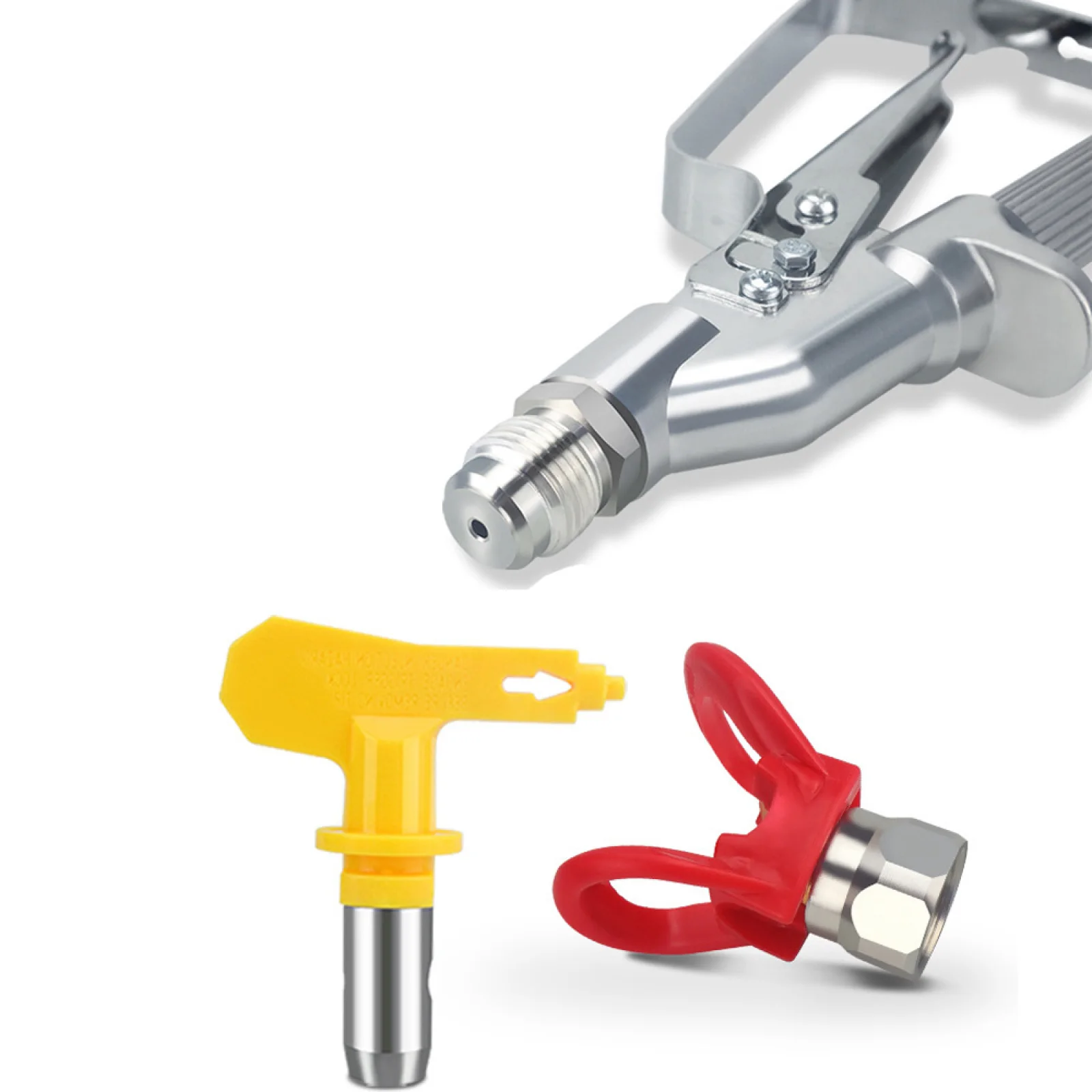 5000PSI High Pressure Airless Paint Spray Gun With 517 Tip & Airless Spraying Machine And Nozzle Guard Pump Sprayer
