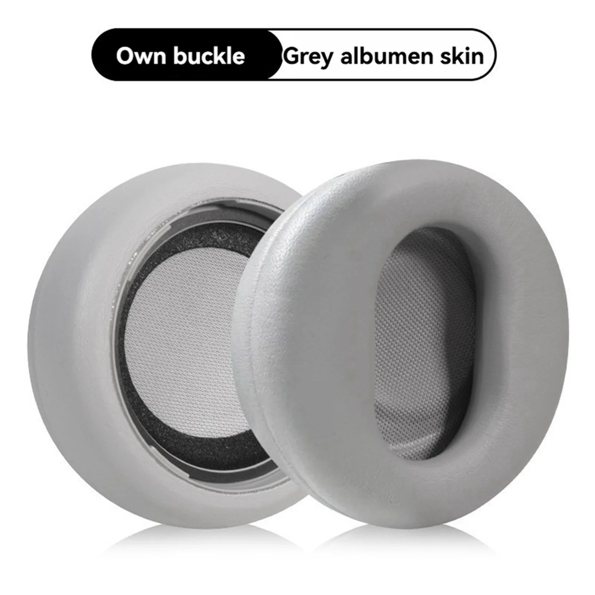 BABQ Copri auricolari Cuffie antirumore per cuffie Microsoft Surface 1 e 2 generazione Copri spugna di ricambio per cuffie Grigio
