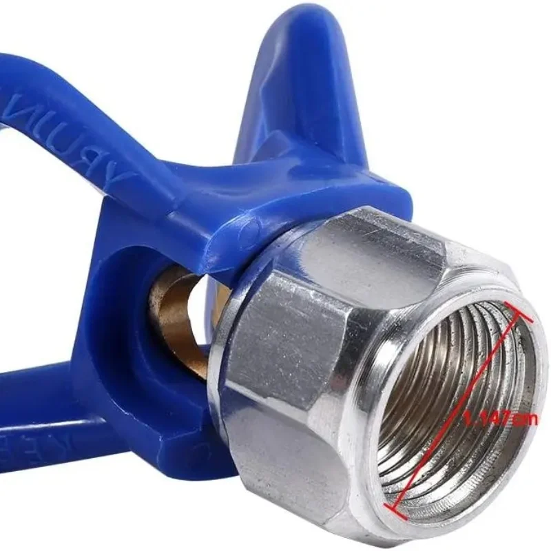 High Pressure Airless Sprayer Nozzle Guard Base 7/8" Inch Bracket Airless Sprayer Nozzle Replacement Gun Accessories