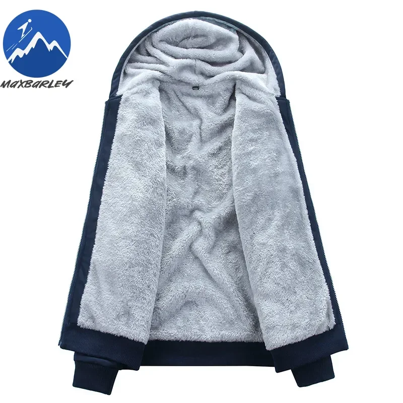 2025 große Winter Herren Casual Sport Plüsch Set Mit Kapuze Mantel + Hosen Koreanische Ausgabe Warme Dicke Zwei Stück Set Fleece kleidung Männer