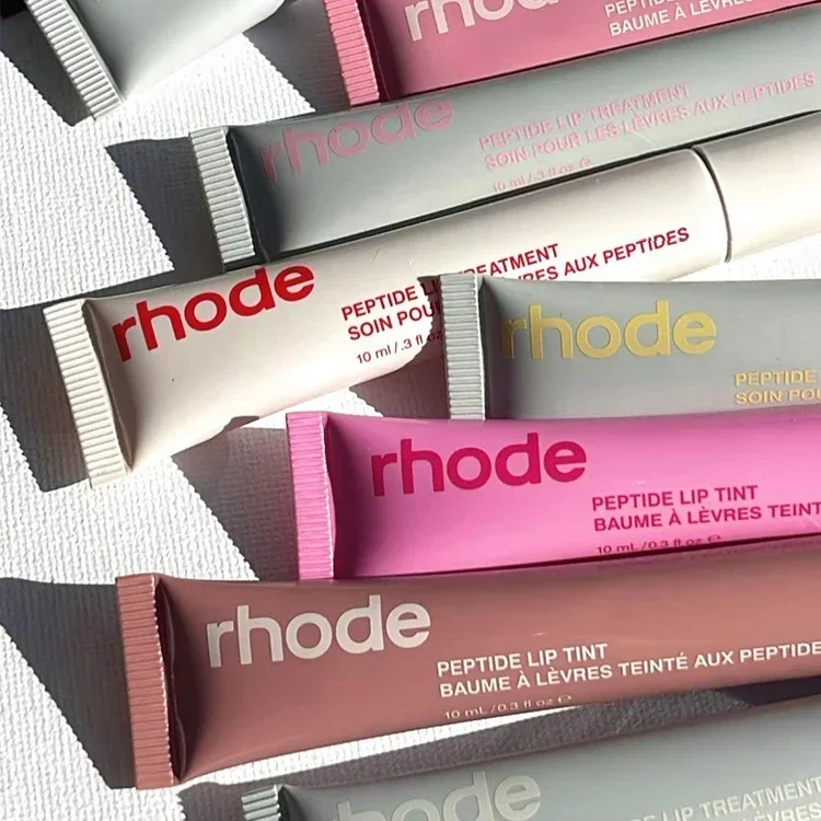 Rhode リップグロスふっくら保湿リップグレーズエッセンスジェルオイル長期的な栄養口紅ケア製品女性女の子