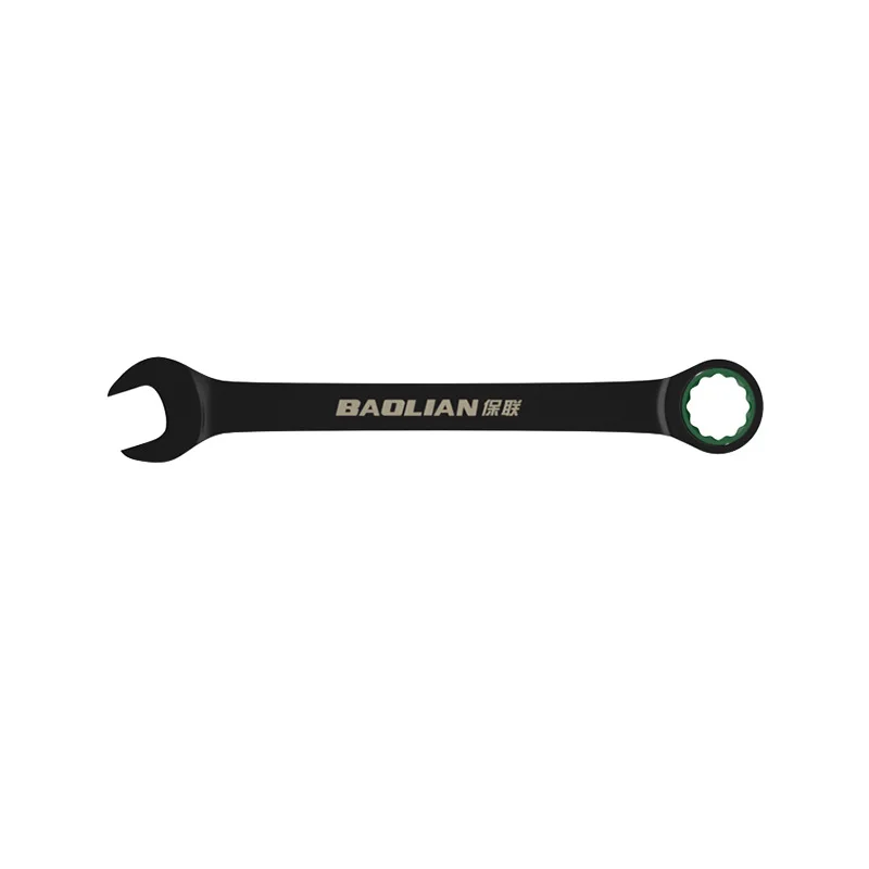 BAOLIAN – clé à cliquet à double direction rapide en fleur de prunier, outil de clé à double usage à petite ouverture automatique de qualité industrielle