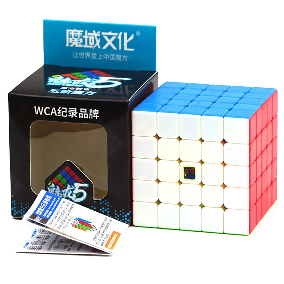 [ECube] Moyu Meilong 5X5 Stickerless Speed Cube Moyu Cubing ห้องเรียน 5X5X5 Magic Cube Professional ปริศนาของเล่นเด็ก
