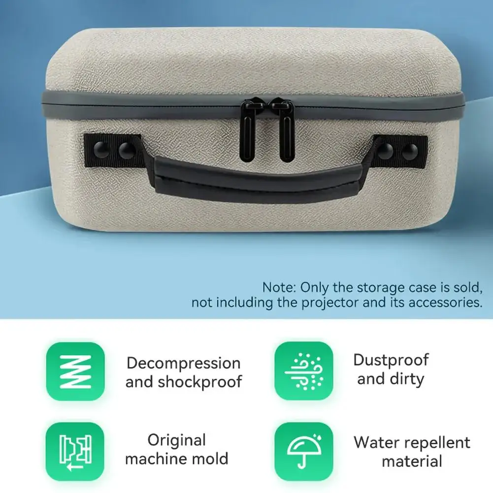 Hard EVA Carrying Case for Samsung The Freestyle Zipper Protector Carrying Bag Protect Box Waterproof Projectors Accessorie B4A2