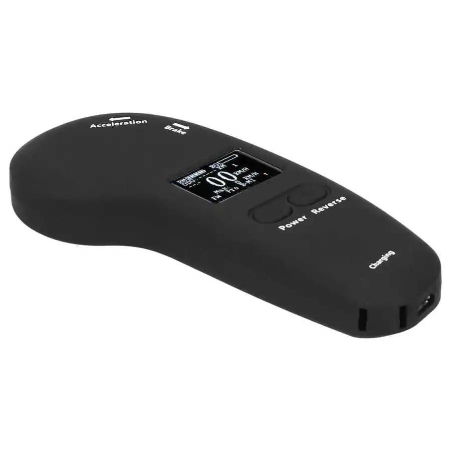 ESC ไฟฟ้าไร้สายจอแสดงผล LED รีโมทคอนโทรลล่องเรือสเก็ตบอร์ดเดี่ยว/Dual Drive Controller ไฟแสดงสถานะ