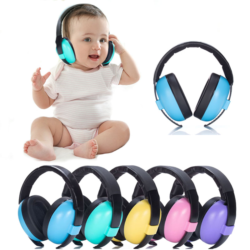 Auriculares antiruido para bebés, orejeras para dormir para niños, protección para los oídos de bebés, orejeras para niños, tapones para los oídos para dormir, orejeras para niños