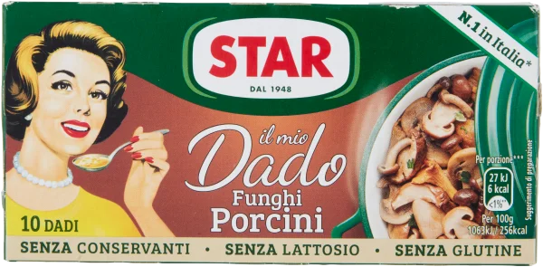 Dado pro Brodo al Funghi Stock Würfel 10x100g-Stern