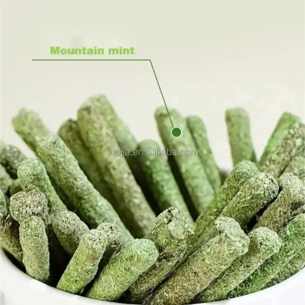 6PCs Natural Cat Sticks Mint Scratching Biting Excitement Sticks Silver Vine Cat Teeth Cleaning and Treatment Cat Toys