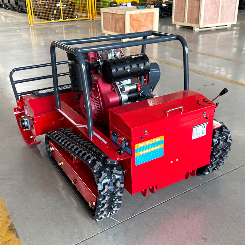 Aangepaste Chinese fabriek Hot Automated Auto Grass Cutter Zelfrijdende afstandsbediening grasmaaier op de golfbaan