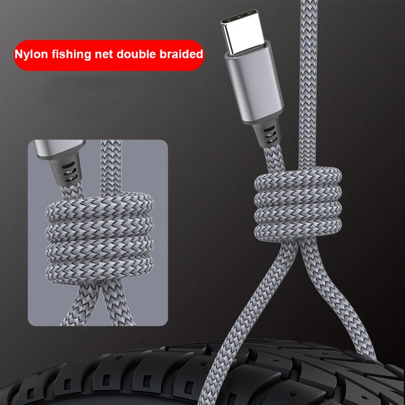 Cable de datos de carga rápida PD para IPhone 15, Macbook, Xiaomi, Samsung, Cable de extensión de cámara, tipo C a tipo C, 60W, 1M, 2M, 3M, 5 M, 8M