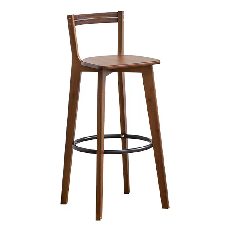 Tabouret haut moderne en bois pour chambre à coucher et cuisine, piste de bar, designer de luxe, meubles de maison modernes