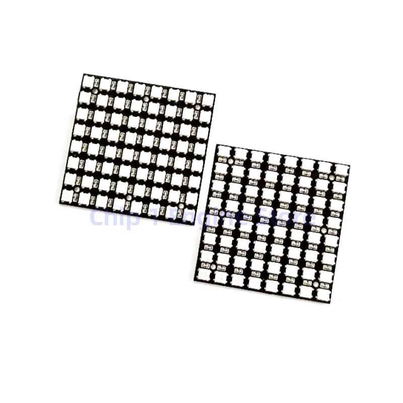 1/5PCS 64 bit 8x8 LED Matrix Module WS2812 5050 RGB LED Built-in full color drive light development board