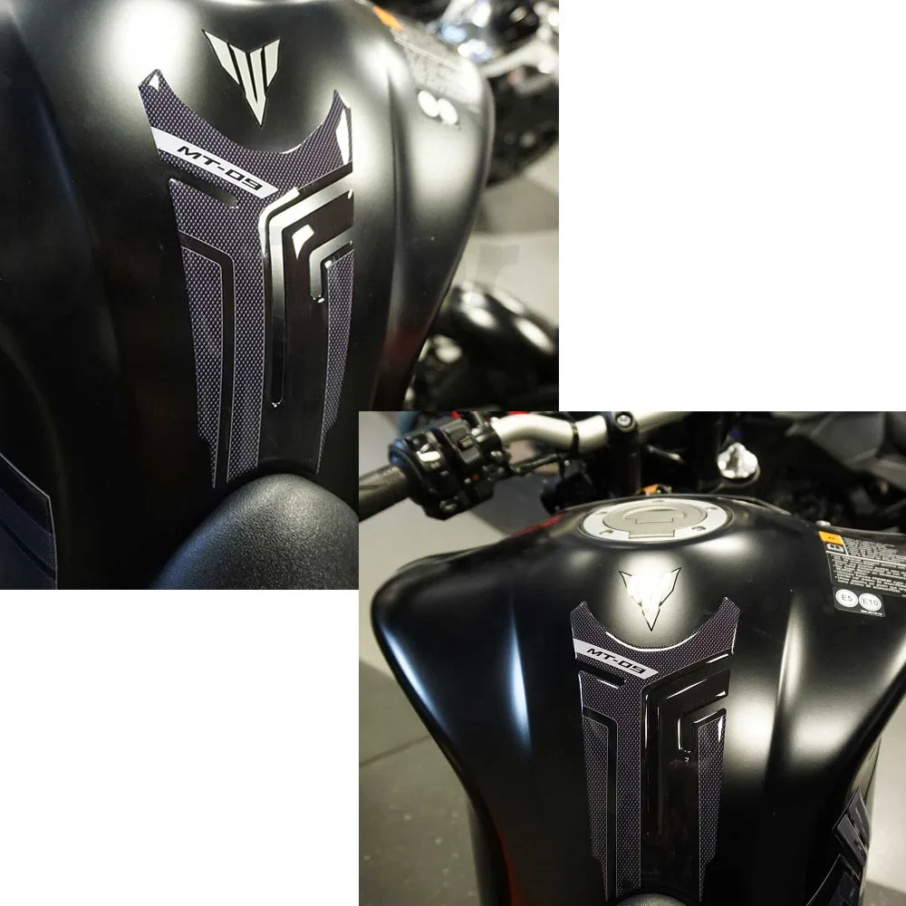 MT-09 2023 Motorcycle 3D Epoxy Resin Sticker Protection Kit Heel Guard Protection For Yamaha MT 09 MT 09 SP 2021 - 2023