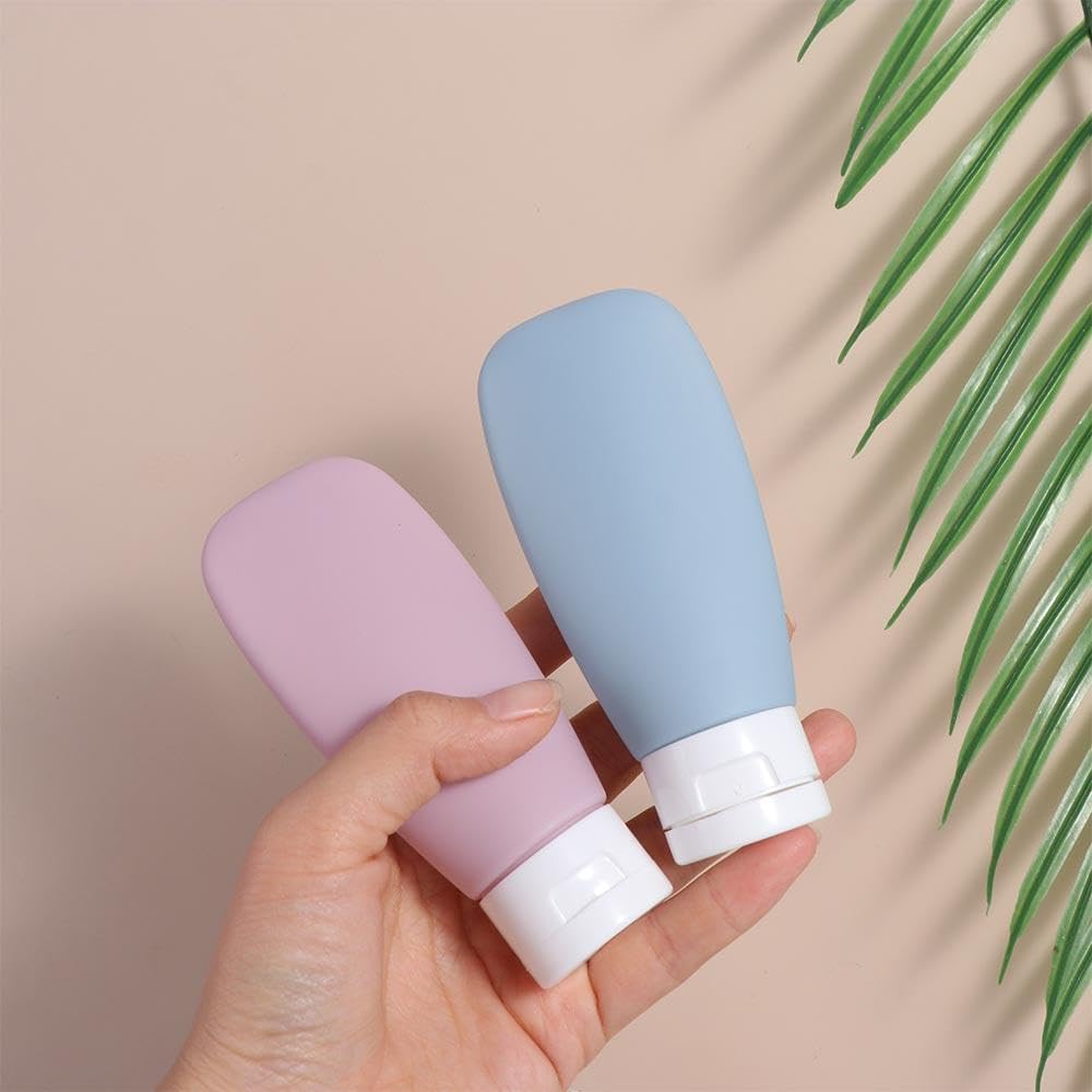 Morandi tubo squeeze garrafa portátil produtos de cuidados com a pele dispensando loção de lonca creme para as mãos lavagem corporal conjunto de viagem preenchimento vazio