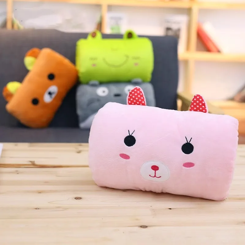 Regalo lindo para niños, almohada de mano suho de felpa con dibujos animados de invierno, calentador de manos, almohada de brazo débil hero clase 1, regalo para niños