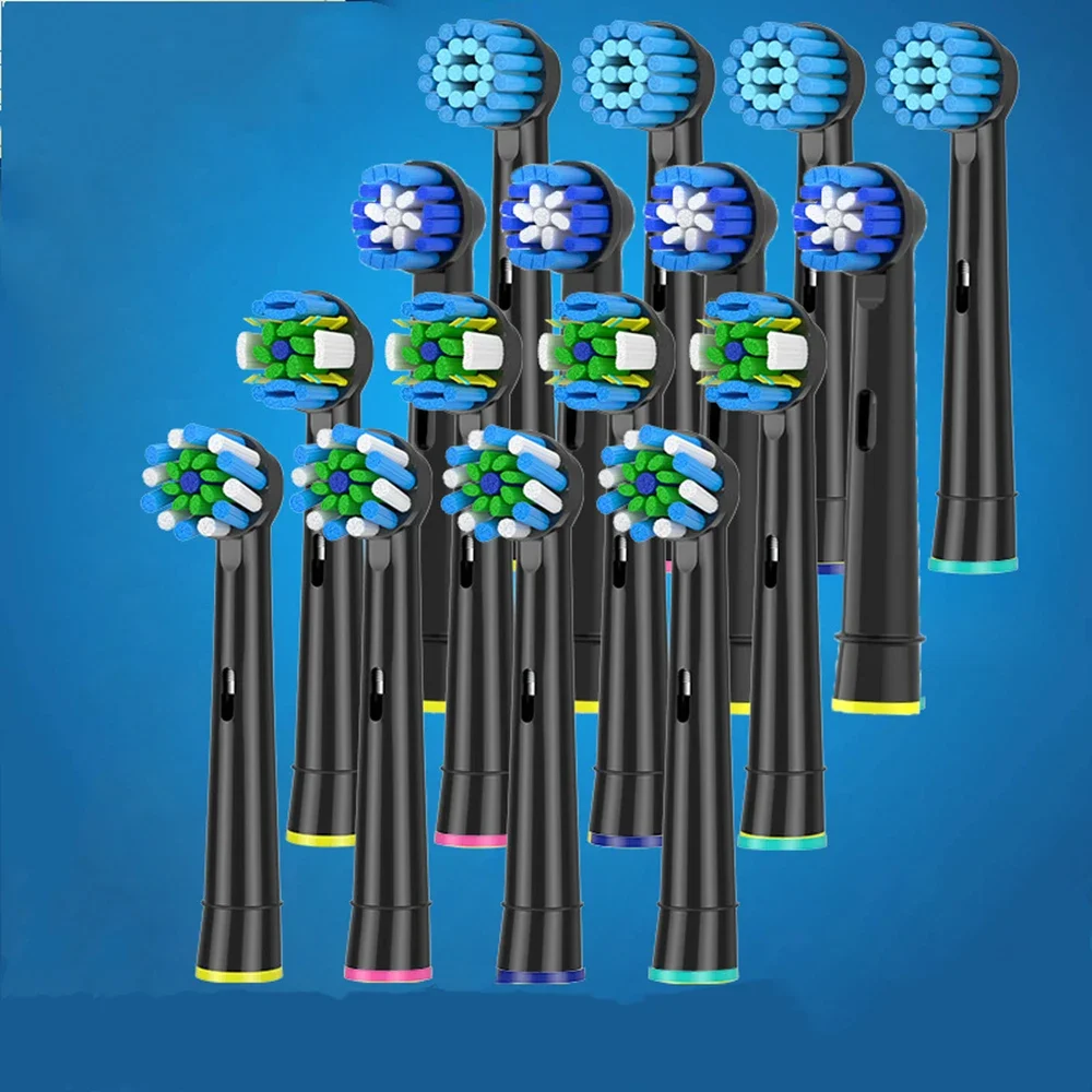 Cabezales de repuesto para cepillo de dientes eléctrico Braun Oral b Pro1000 Pro 3000 Pro5000 Pro7000 Vitality 3D Excel