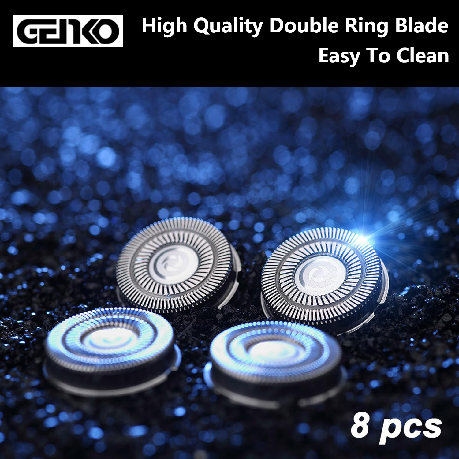 Shaver Replacement Heads Blades for Skull Shaver Pitbull Gold PRO Brush Pitbull Shaver Replacement Blade Skull Shaver Blades