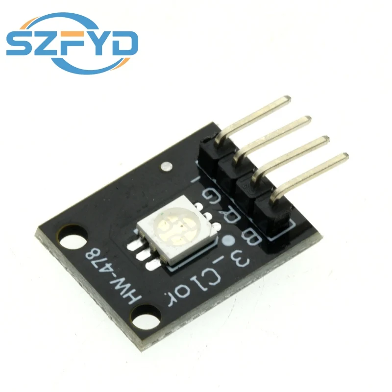 10 Uds KY-009 5050 Pwm RGB SMD módulo LED luz de 3 colores para Arduino