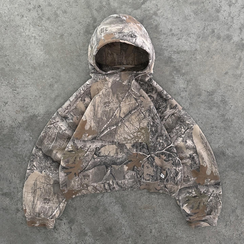 Y2K 레트로 까마귀 남성 인쇄 위장 패턴 풀오버 스웨터 하이 스트리트 힙합 streetwear 대형 남여 카모 까마귀