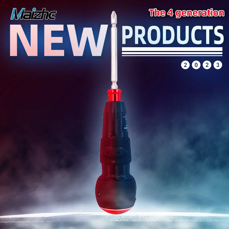 Maizhe ชาร์จไขควงไฟฟ้าไร้สาย Mini Power เครื่องมือเปลี่ยน Chuck Type-C ชาร์จพอร์ตสําหรับ DIY ในครัวเรือน