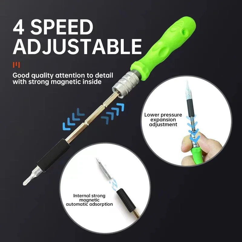 Mini 32-in-1 Screwdriver Bit Set Precision Screwdriver Set Magnetic Bits Repair Tool Kit