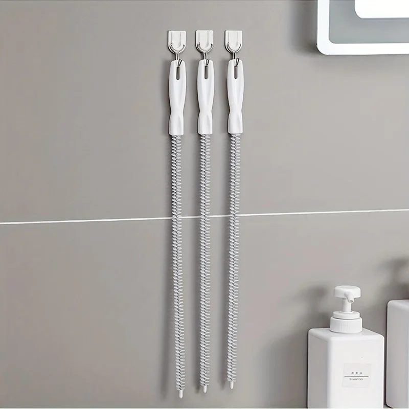 ห้องครัวท่อระบายน้ําทําความสะอาดผมในครัวเรือนท่อขุดลอก EXTRACTOR Anti-clogging ทําความสะอาด Hook Bendability ท่อระบายน้ําทําความสะอาดเครื่องมือ