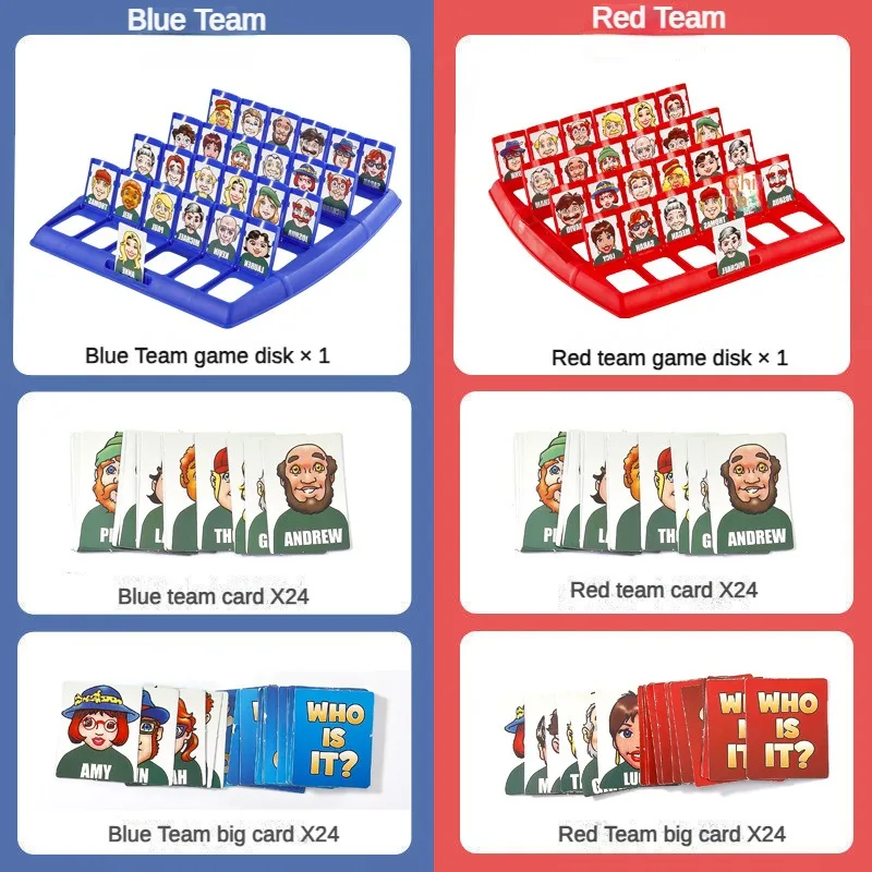Adivinhe que eu sou jogo de tabuleiro interação pai-filho brinquedo raciocínio lógico quebra-cabeça das crianças adivinha-me você meu personagem tabuleiro de xadrez