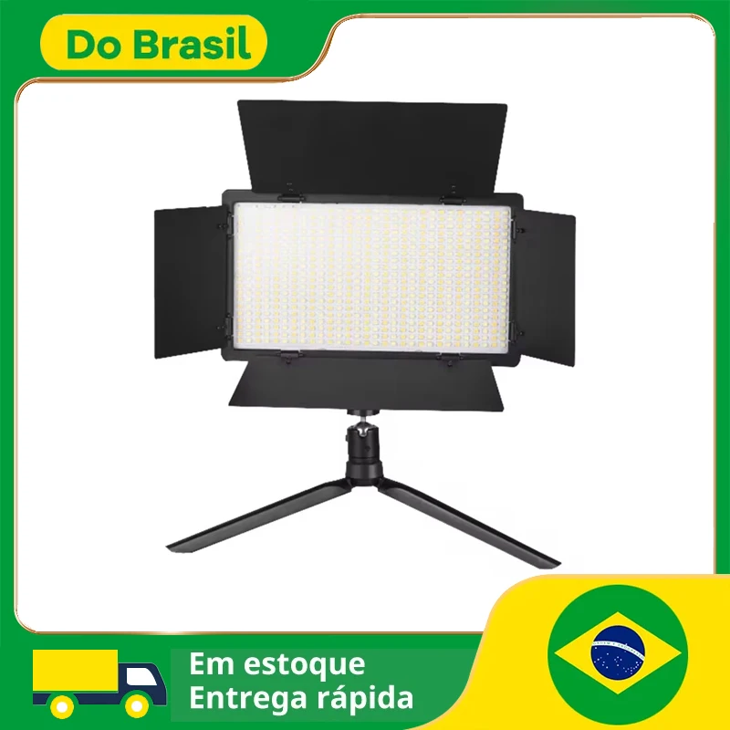 U800 + led photo studio luz para tiktok youbute jogo iluminação de vídeo ao vivo portátil gravação de vídeo fotografia painel lâmpada 50w